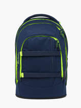 Sac  Dos 2 Compartiments Satch Bleu pack SIN2