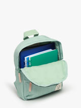 Mini Sac  Dos Kidzroom Vert paris tattle and tales 4314-vue-porte