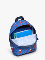 Mini Sac  Dos Spider man Bleu simply kind 4797-vue-porte