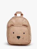 Mini Sac � Dos Kidzroom Blanc beary excited 4725