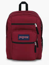 Sac  Dos 3 Compartiments + Pc 15" Jansport Rouge back to school EA5BAH