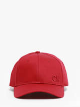 Casquette Calvin klein jeans Rouge ck cotton K612000