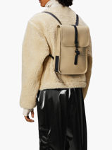 Sac  Dos Rains Beige city 13010-vue-porte