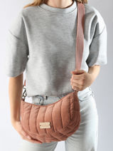 Sac Bandoulire Ixora Woomen Rose ixora WIXO01-vue-porte
