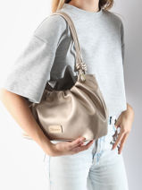 Sac Port paule Amaryllis Woomen Beige amaryllis WAMR09-vue-porte