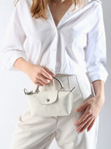 Longchamp Le pliage xtra Pochette Beige-vue-porte