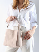 Longchamp Longchamp 3d light Sac port travers Rose-vue-porte