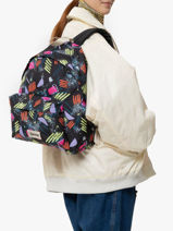 Sac  Dos 1 Compartiment Eastpak Multicolore reintro K620REI-vue-porte