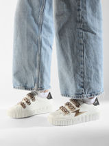 Sneakers Maggie Vanessa wu Wit women KB2193LP-vue-porte