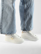 Sneakers Joy Vanessa wu Blanc women BK2566OR-vue-porte