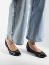 Ballerines Tamaris Bleu women 42-vue-porte