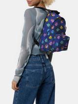 Sac  Dos Orbit  Eastpak Bleu authentic K060-vue-porte