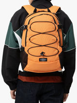 Sac  Dos 2 Compartiments + Pc 16" Eastpak Orange core series EK0A5BFZ-vue-porte