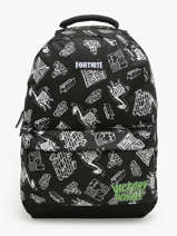Sac  Dos 2 Compartiments Fortnite Gris gamer 227Z204B