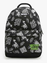 Sac  Dos 2 Compartiments Fortnite Gris gamer 227Z204D