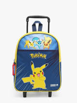 Rugzak 1 Compartiment Pokemon Blauw energie electrique 23AK204F