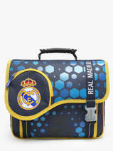 Cartable 2 Compartiments Real madrid Bleu real 24BR203C