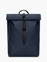 Rugzak 1 Compartiment Rains Blauw city 13330