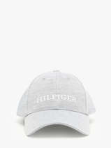 Casquette Tommy hilfiger Gris th monotype AM12591