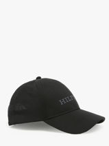 Casquette Tommy hilfiger Noir th monotype AM12591-vue-porte