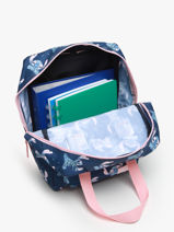 Mini Sac  Dos Lilo & stitch Bleu simply kind 4804-vue-porte