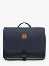 Cartable 2 Compartiments Cabaia Bleu school S