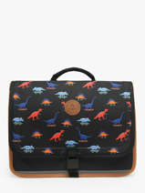 Cartable 2 Compartiments Cabaia Noir school S