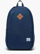 Sac  Dos 1 Compartiment + Pc 15" Herschel Bleu classics 11403