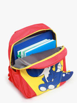 Mini Sac à Dos Miniprix Rouge animal 806-vue-porte
