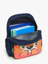 Mini Sac à Dos Miniprix Multicolore animal 608-vue-porte