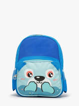 Mini Sac  Dos Miniprix Bleu animal 608