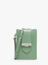 Sac Bandoulire Paris Ily Cuir Lancaster Vert paris ily 18