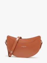 Sac Bandoulire Suave Lune Cuir Lancaster Marron suave lune 33