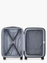 Handbagage Delsey Zwart air armour 801-vue-porte