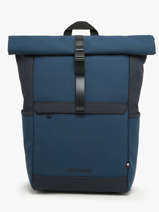 Sac  Dos Tommy hilfiger Bleu th monotype AM12499