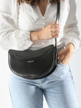 Sac Bandoulire Suave Lune Cuir Lancaster Noir suave lune 33-vue-porte