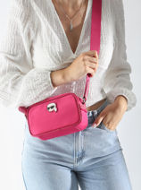 Sac Bandoulire K Ikonik 2.0 Nylon Karl lagerfeld Noir k ikonic 2.0 230W3050-vue-porte