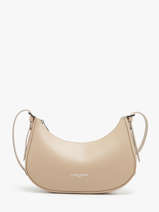 Sac Bandoulire Sierra Cuir Lancaster Beige sierra 1