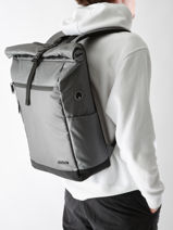 Business Rugzak David jones Grijs business 48-vue-porte