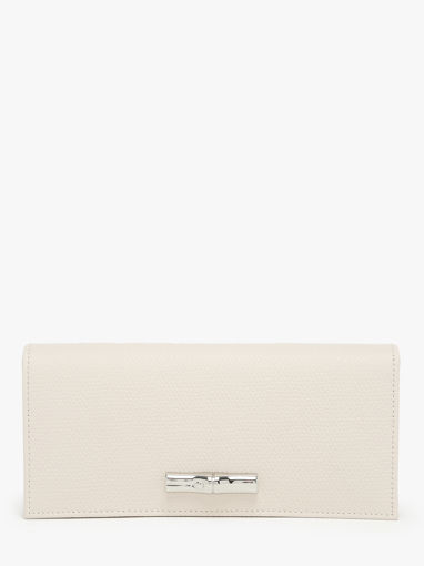 Longchamp Le roseau Portefeuille Bruin