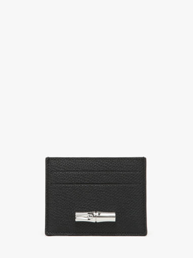 Longchamp Le roseau Kredietkaarthouder Zwart