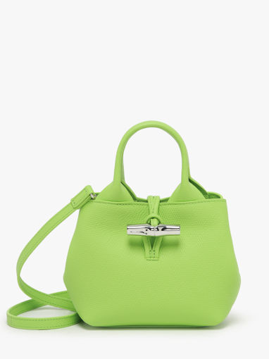Longchamp Le roseau Sac port� main Vert
