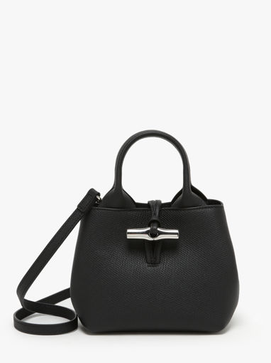 Longchamp Le roseau Sac port� main Bleu