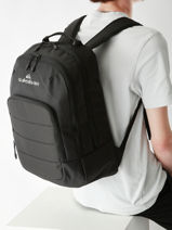 Sac  Dos 2 Compartiments Quiksilver Noir youth access QYBP3166-vue-porte