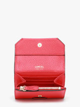 Portefeuille Mini Ninon Cuir Lancel Rouge ninon A13179-vue-porte