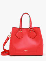 Sac  Main S No Izy Cuir Lancel Rouge neo izy A12133