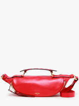 Sac Bandoulire S Origami Cuir Lancel Rouge origami A12527
