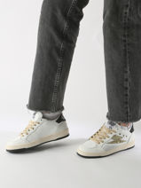 Sneakers Dany En Cuir Semerdjian Blanc women DANY739-vue-porte