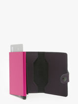 Porte-cartes Cuir Secrid Violet matte MM-vue-porte