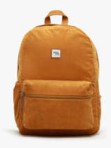 Sac � Dos 2 Compartiments Basilic pepper Marron delhi BDEH02